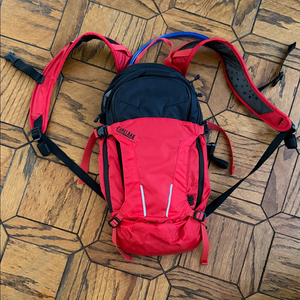 Camelbak Mule 100 Racing Red And Black Backpack